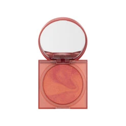 GloWish Cheeky Vegan Blush Powder Sassy Saffron 8 GloWish Cheeky Vegan Blush Powder Sassy Saffron -GlowAura Store 0009 GLOWISH Cheeky Vegan Blush Powder SASSY SAFFRON 02