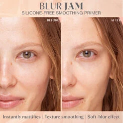 GloWish Blur Jam Silicone-Free Smoothing Primer 11 GloWish Blur Jam Silicone-Free Smoothing Primer -GlowAura Store BLUR JAM PDP Graphics PDP Graphic BA 03
