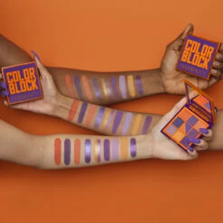 Color Block Obsessions Palette: Purple & Orange -GlowAura Store CBOrangePurple5