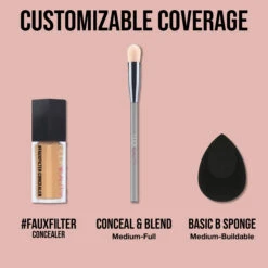 Faux Filter Concealer Graham Cracker 4.1 -GlowAura Store FF CONCEALER PDP INFOGRAPHICS FF CONCEALER PDP INFOGRAPHICS TOOLS