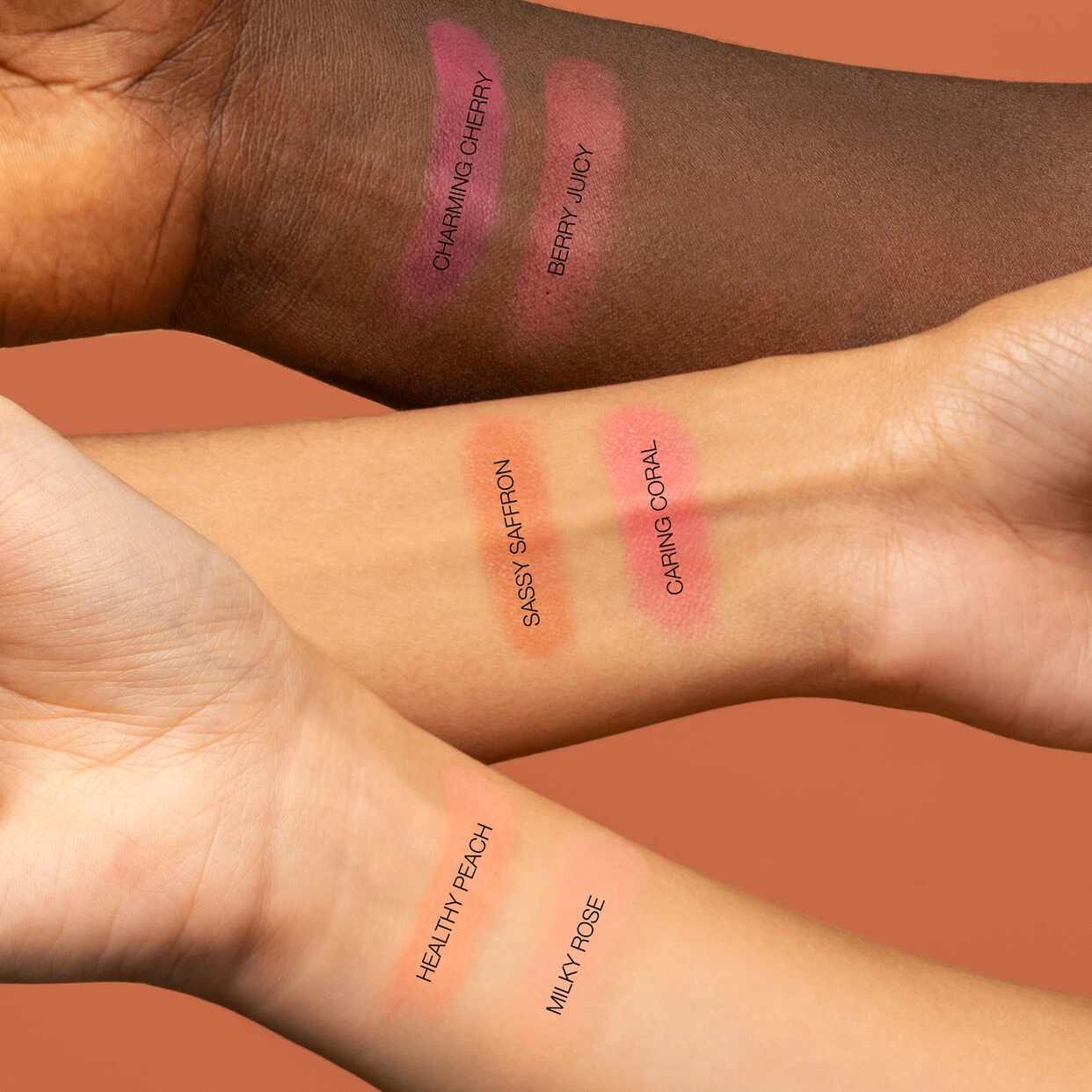 GloWish Cheeky Vegan Blush Powder Sassy Saffron 5 GloWish Cheeky Vegan Blush Powder Sassy Saffron - Image 5