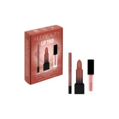 The Ultimate Lip Trio Set - Bombshell 7 The Ultimate Lip Trio Set - Bombshell -GlowAura Store HB LIP TRIO KIT BROWN 4