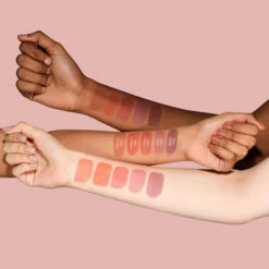 Creamy Lip And Cheek Stain Coral Kiss -GlowAura Store HB LipBlush ArmSwatches 2281 1