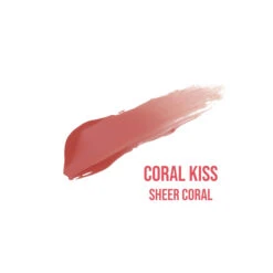Creamy Lip And Cheek Stain Coral Kiss -GlowAura Store HB LipBlush Textures Coral Kiss 2