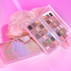 Rose Quartz Eyeshadow Palette 15 Rose Quartz Eyeshadow Palette -GlowAura Store rose quartz image3